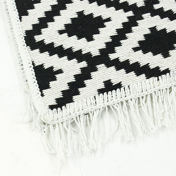 Коврик Kilim GOLD 60x120 серый-бежевый/серый-черный, Турция U57631 