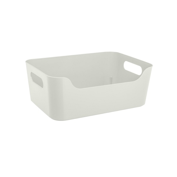 Корзинка универсальная "SCANDI", 240х170х90мм, 3,1л (св.серый) (то)