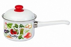 Ковш эмал 1,5л цил с/кр Veggies ТМ Appetite