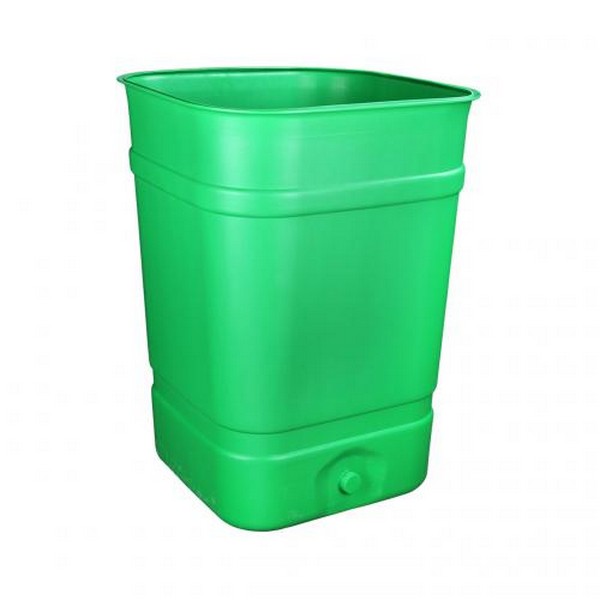 Бочка-бак 300л без крышки . (квадратный) (микс)