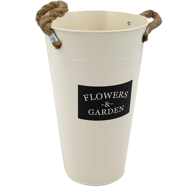 Ваза для цветов металлическая  Ø-18см h-30см (серия 2) Ваза для цветов металлическая  Ø-18см h-30см (серия 2)