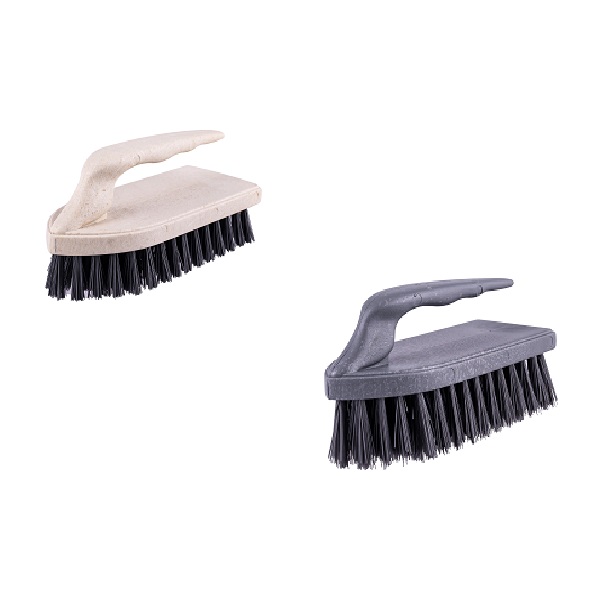 Щетка утюжок (молочный, серый)