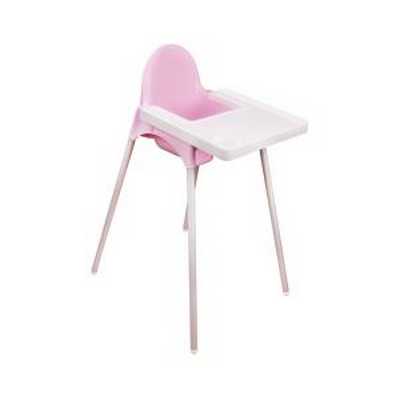 Стульчик для кормления (розовый)  (то)
