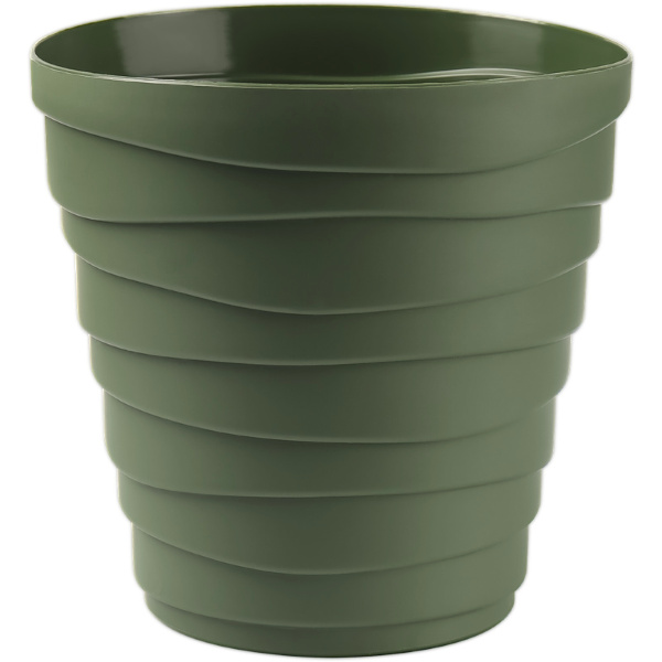 Кашпо "Бархан" 2,25л Тёплая хвоя