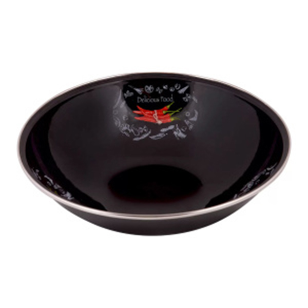 Миска эмал 3,5л нерж/об Chilli TM Appetite