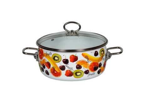 Кастрюля сф. "FRUITS" 3,0л низк