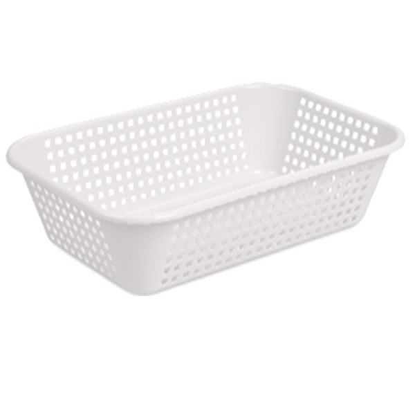 Корзинка универсальная "Лофт" 295х193х77мм (белый) 