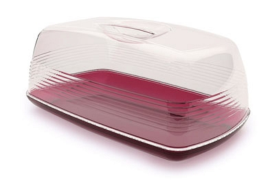 Хлебница настольная Fresh (гранат) (то)