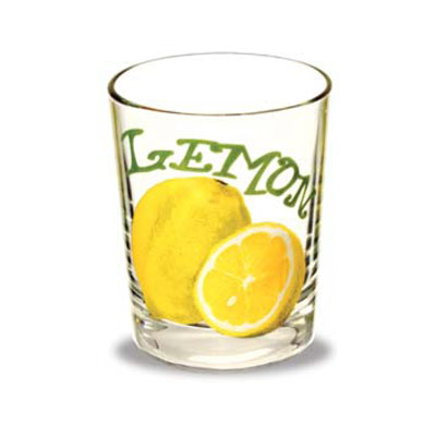 Набор стаканов 6шт. 250 мл низк "Гладкий" Лимон К