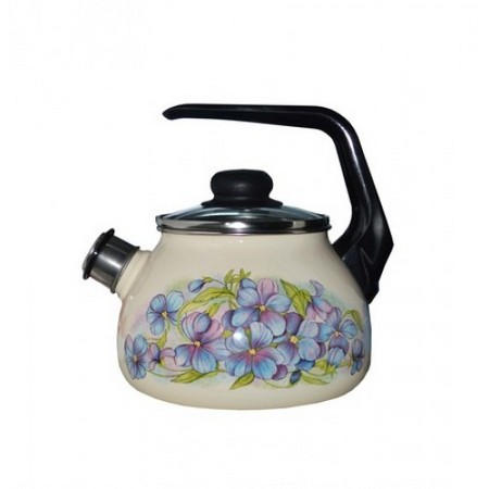 Чайник 3л со свистком ФИАЛКА