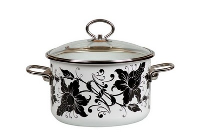 Кастрюля TANGO 2л. цилинд. стекл/крыш