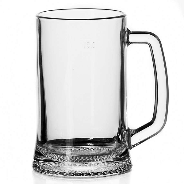 Кружка для пива "Ладья", объем 480 мл, диаметр 90 мм, высота 155 мм