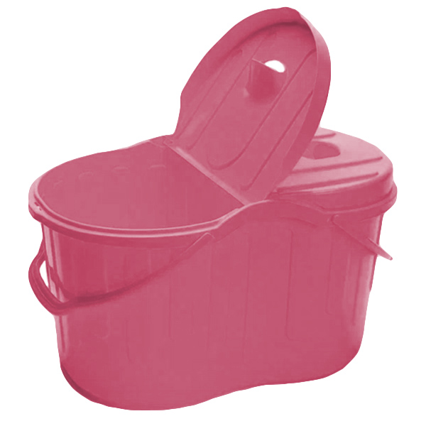 Корзина RIO 25л розовый (то)