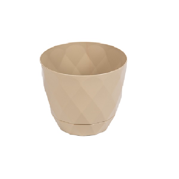 Горшок для цветов "Ромбики" 0,65л