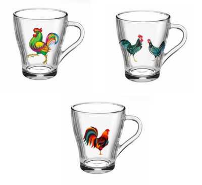 Кружка для чая 250 Грация "Петух микс 1"
