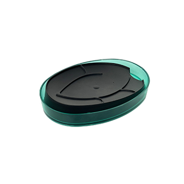 Мыльница Boho (мята полупрозрачный)(то)