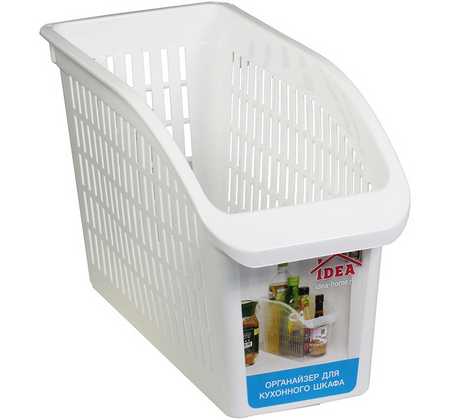 Органайзер для кухонного шкафа 290*130*170мм белый (то)