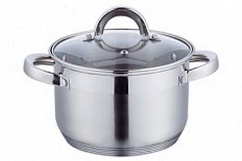 Кастрюля нерж Rondy 5,0л ТМ Appetite