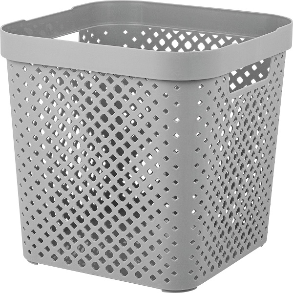 Корзинка Plast Team STOCKHOLM 20л серый шторм (то)
