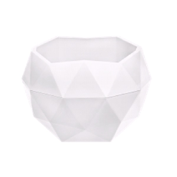 Кашпо Топаз 1,2л Белый