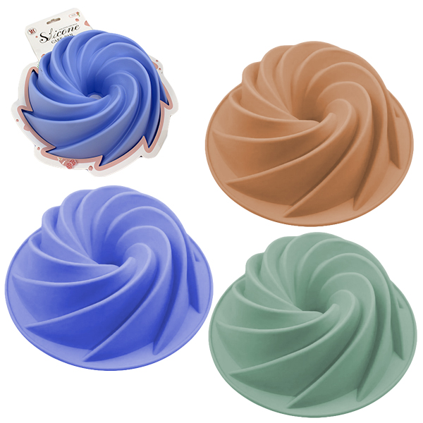 Форма для выпечки силиконовая ВИХРЬ Ø-24см h-10см