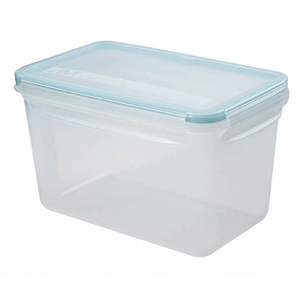 Контейнер для СВЧ 2л "ЭКСТРА ЛОК" M (голубой) (то)