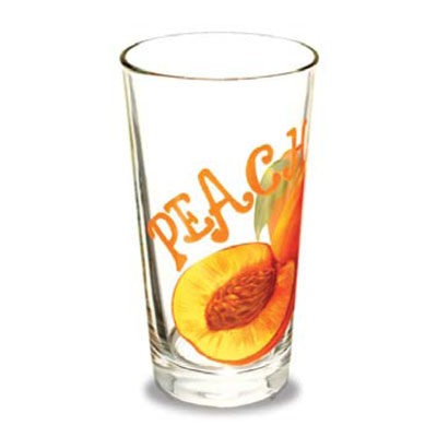 Набор стаканов 6шт. 300 мл "Гладкий"  Персик К
