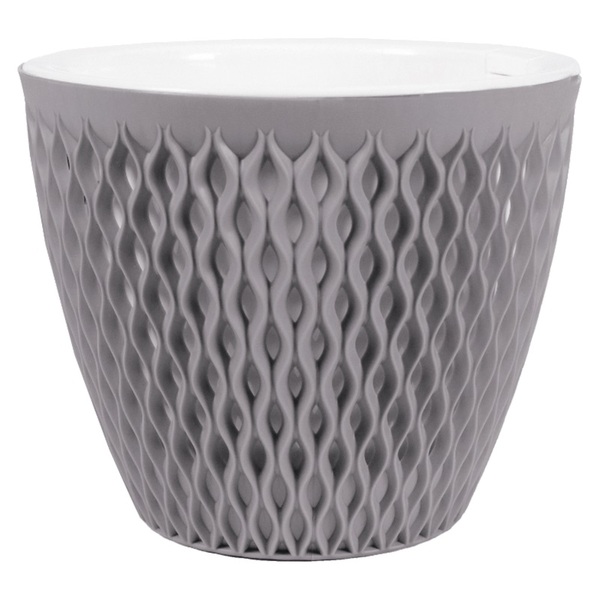 Кашпо Версаль 3л Серый жемчуг