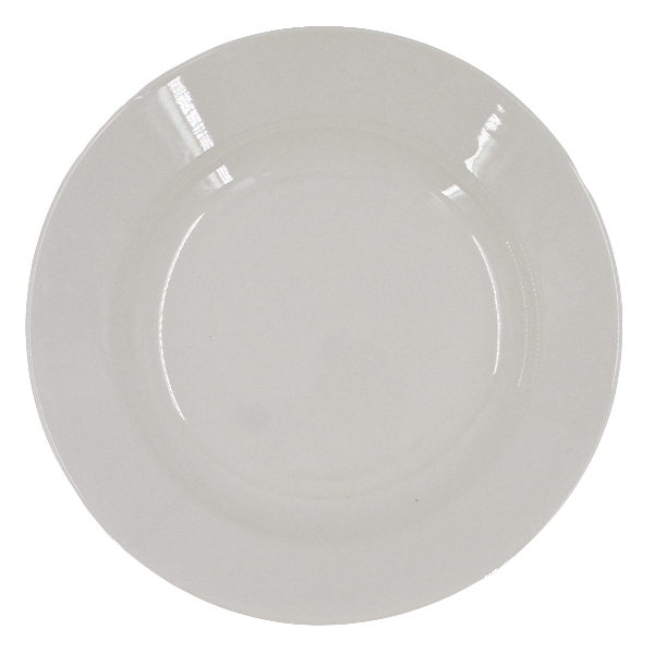 Тарелка керамическая Ø-20см (белье, 2сорт)