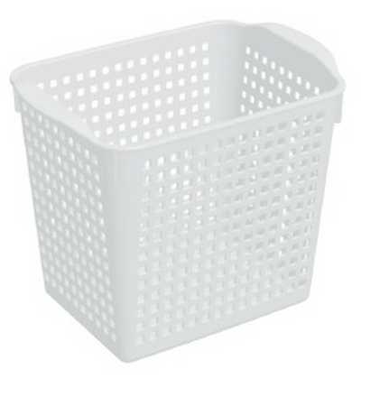 Корзинка "Лофт" 2,8л 200х135х165мм (белый) (то)
