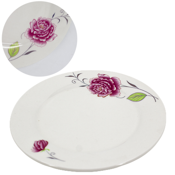 Тарелка керамическая серия РОЗА Ø-20см