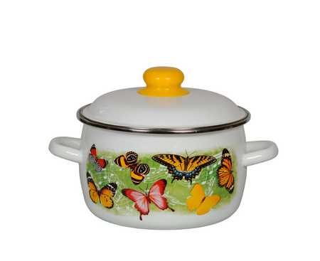Кастрюля сф. "БАБОЧКИ" 5,5л глуб. (3)