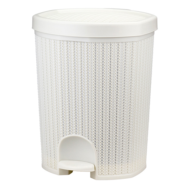 Контейнер для мусора  ВЯЗАНИЕ 18л с педалью (то)