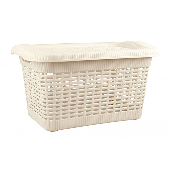Корзина универсальная 20л 450х300х250мм (бежевый) (то)