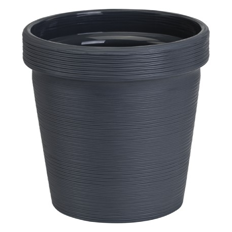 Кашпо Терра 1,1л Антрацит d13 h12,8см 