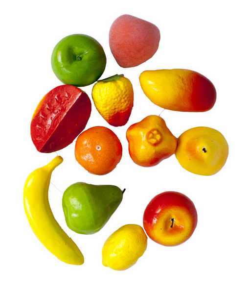 Муляж фруктов 12шт