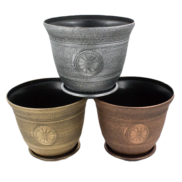 Кашпо для цветов ЭЛЛАДА D35xH28см