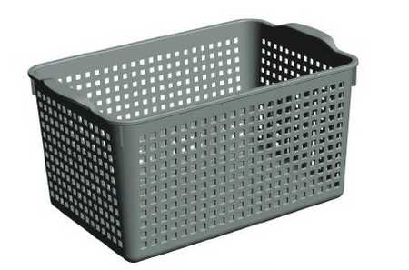 Корзинка "Лофт" 5,3л 295х185х145мм (серый) (то)