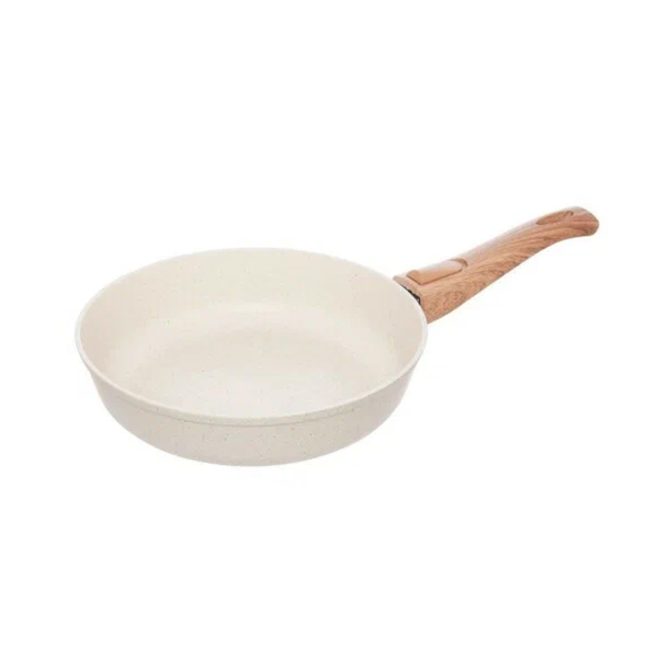 Сковорода а/пр литая 22см съемн/руч Ваниль ТМ Традиция