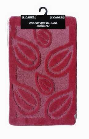 Коврик из полипропилена на латексной основе 60х100(1) L CADESI LEMIS вишневый