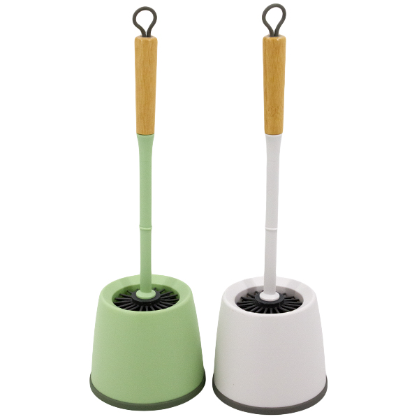 Ершик для туалета (колба+ерш) БАМБУК НОВЫЙ (h-43см)