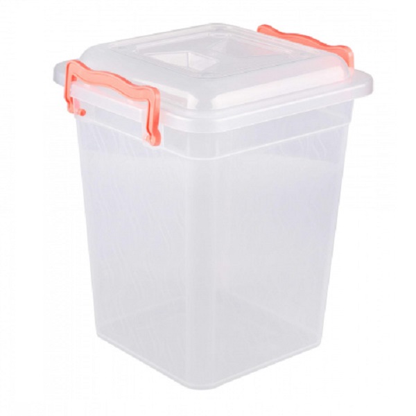 Контейнер квадратный 6л. (прозрачный)(то)