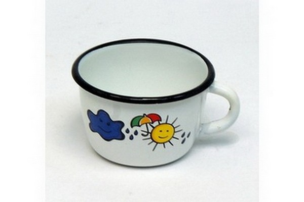 Кружка эмал  0,25л    0102/4М