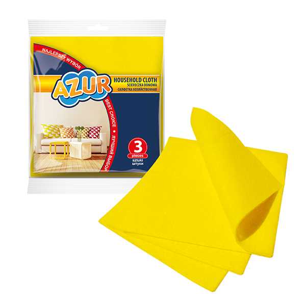 Салфетка домашняя 3шт (35*30см)