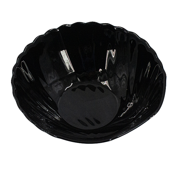 Салатник 15см РАКУШКА (дымчатое стекло)