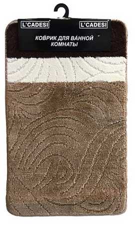 Набор ковриков 2шт. MARATHON из пропилен. 60*100см RUZGARGULU Коричневый 