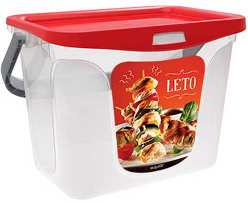 Емкость для шашлыка Leto 6 л (роза)(то)