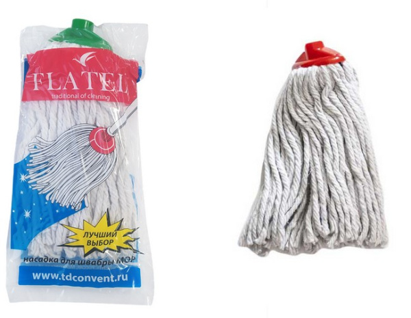 Насадка для швабры 150гр (полиэстер хлопок)