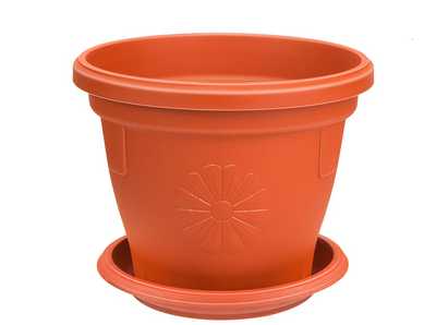 Кашпо "Italy" 17 л с поддоном (то)