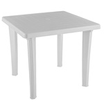 Стол квадратный Элластик (белый)